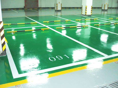 时尚停车场地坪